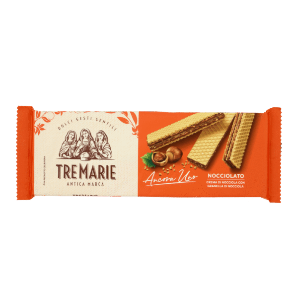 140g Vafliniai sausainiai su lazdyno riešutų kremu