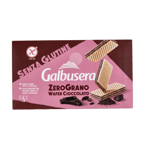 Be glitimo - vafliniai sausainiai su šokoladu