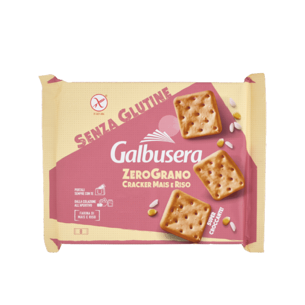 Be glitimo - krekeriai su kukurūzais ir ryžiais