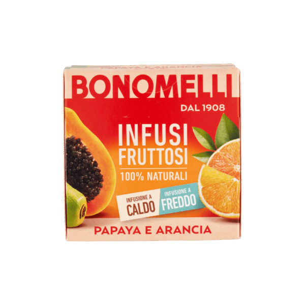 Žolelių arbata su papaja ir apelsinu 12 vnt