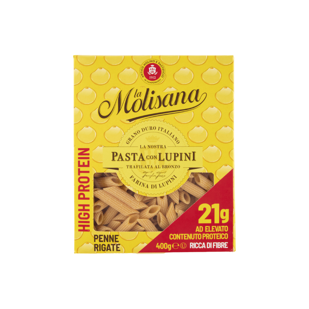 t (48) Makaronai su geltonaisiais lubinais - 400g - Image 1