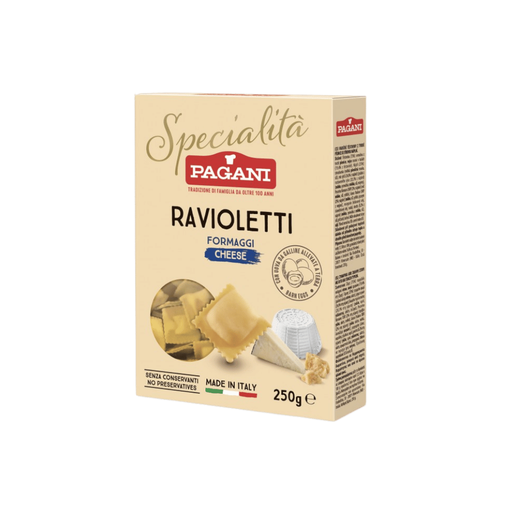 t (56) Švieži ravioletti su sūriais - 250g - Image 1